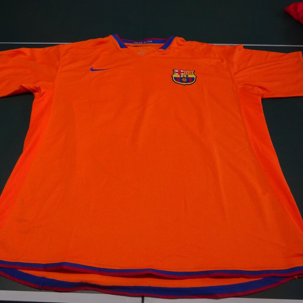 FC Barcelona Soccer Jersey | Deco #20 | Champions League Winners
